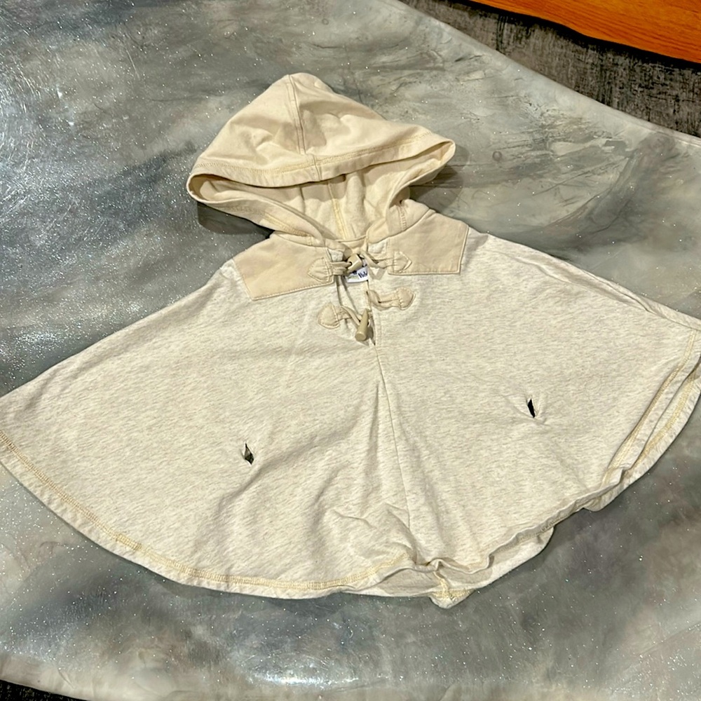 Casual poncho jacket